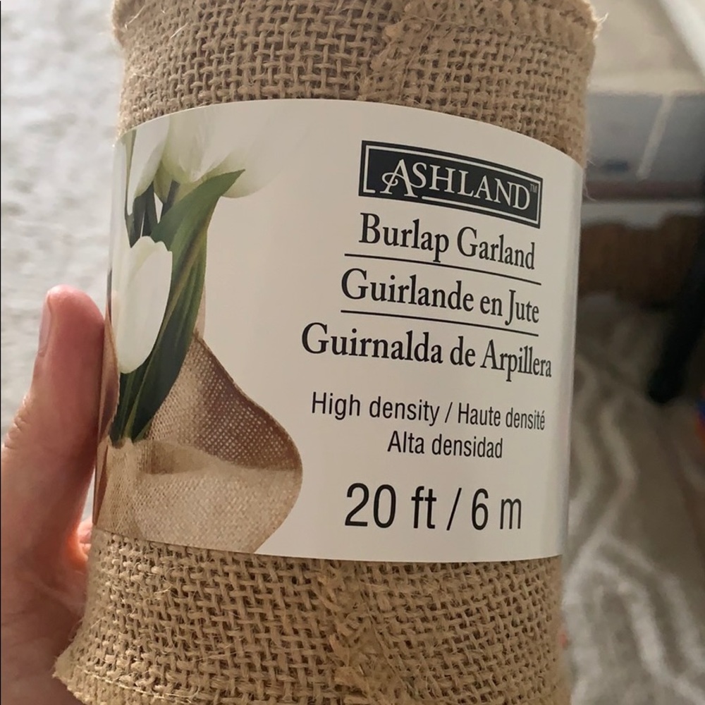 Burlap Garland